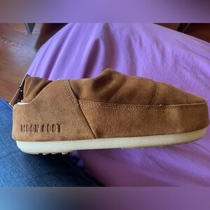 Moon Boot Evolution sandal cognac